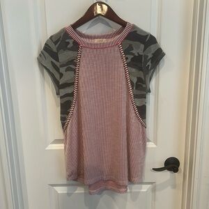 Oddy Cap Sleeve T - Shirt